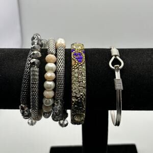 Vintage silver bracelets